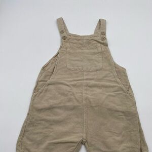 Zara Kids Beige Overalls—Size 2-3Y